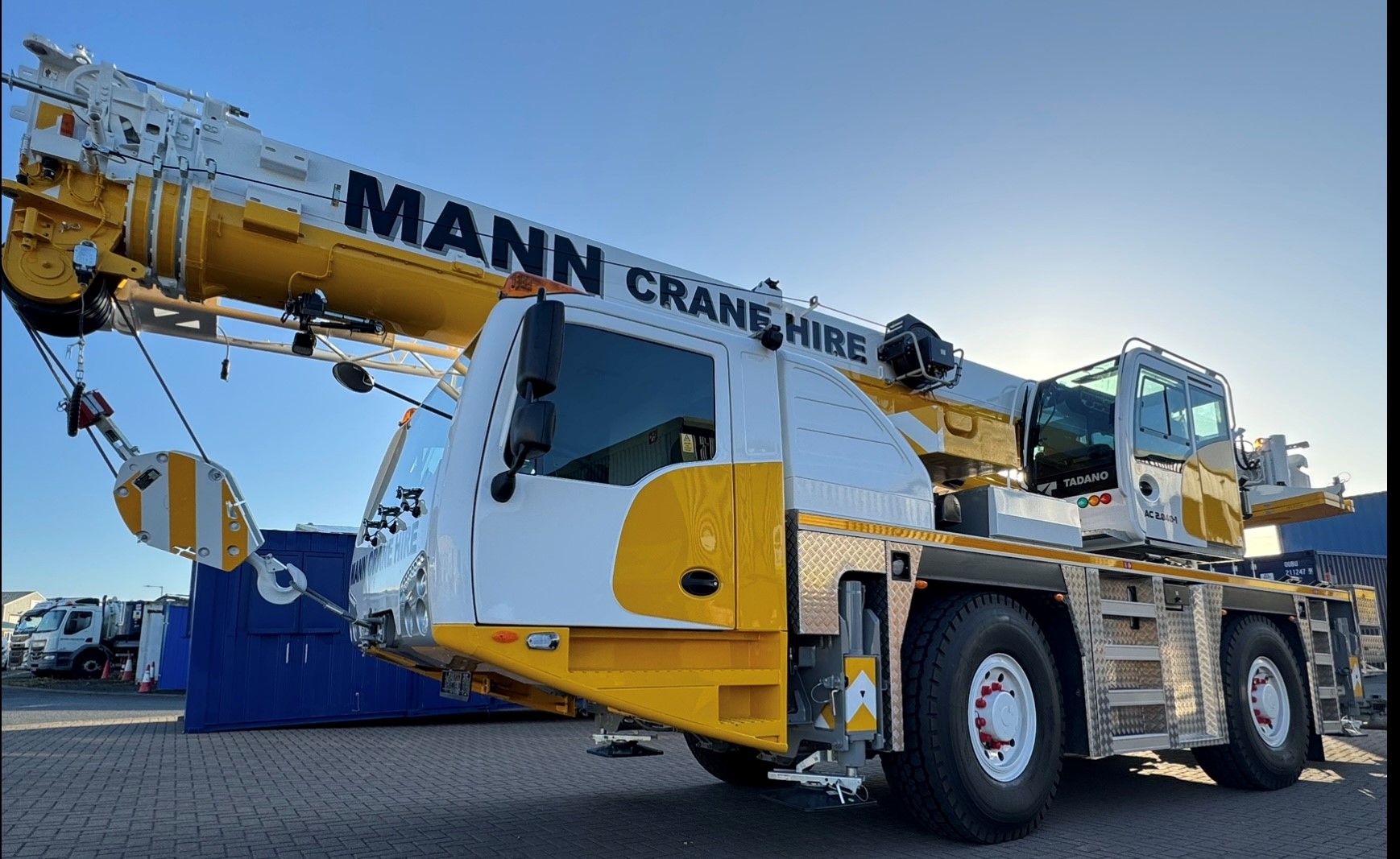 A trio of the latest cranes arrive on the Island